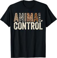 Animal Control Funny Halloween Costume Zoo Party Matching T-Shirt Mens Womens Tees Top unisex T-Shirt Mens Womens Tees Top S