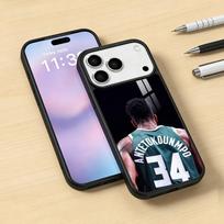 Giannis Antetokounmpo 34 Phone Case For iPhone 17,16,15,14,13,12,Pro,Max For Magsafe Magnetic Wireless Charging iPhone15