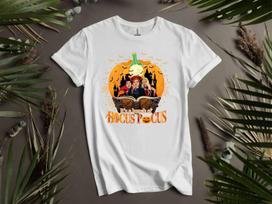Halloween Hocus Pocus T-Shirt Mens Womens Tees Top T Shirt Mens Womens Tees Top Men Women Unisex Tshirt I158 S
