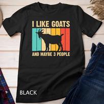 Funny Goat Art For Men Women Farming Goat Lover Stuff Unisex T-Shirt Mens Womens Tees Top S