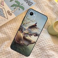 Carp Fish Case For Realme GT6 GT7 Pro C67 C65 C63 C61 C55 C53 C51 C35 C71 C75 11 12 13 14 15 Pro Plus Realme C61