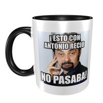 Antonio Recio Mug Funny Ceramic Coffee Cups Tea Mugs Milk Cup Drinkware Gifts for Woman Man One Size