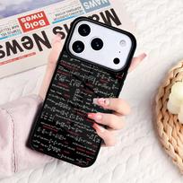 Funny Math Formulas Equations Phone Case For IPhone 17 16e 15 14 13 12 11 Pro Max Air Mini Soft Protective Cover iPhone 16 Pro Max