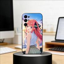 N-Nino N-Nakano Anime Phone Case For Samsung S25,S24,S21,S22,S23,S30,Ultra,S20,Plus,Fe,Soft Silicone Black Cover Samsung S26ULTRA