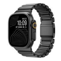 Metal Strap for Apple Watch 11 10 46mm Ultra 3 2 1 49mm Magnetic Button Bracelet Wristband iWatch Series 9 8 7 6 5 SE3 45mm 44mm 44mm 45mm 46mm 49mm juoda