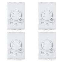 ABBY-4X MT01 220VAC Room Mechanical Thermostat Air Conditioner Fan Coil Thermostat Temperature Controller Warm balta