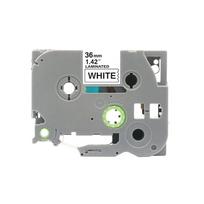 ABBY-36Mm TZC Label Ribbon Label Printing Paper For Brother Printer PT-E100 PT-E100B PT-E200 PT-D200 PT-D210 Label Tape
