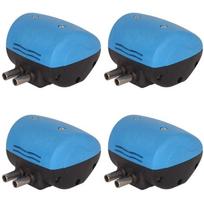 Premium-4X Pneumatic Pulsator For Cow Sheep Goat Milker Machine Stainless Steel Connectors Plastic Adjustable Rate 60/40 Ratio mėlyna