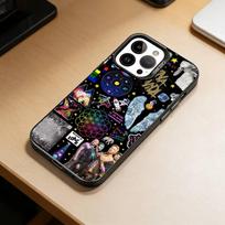 post-Britpop Coldplay  Phone Case For iPhone 17,16,15,14,13,12,11 Plus,Pro Max,XS,Colorful Silver Black Cover iPhone15pro