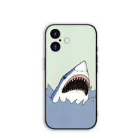 for Samsung Galaxy A55 A54 A25 A36 A17 A26 A35 A33 A34 A14 A37 S8 S9 S20 S21 FE S10 Plus Phone Cover Case Black Shark Galaxy S21+ 5G
