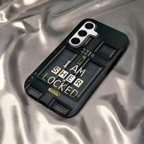 Movie S-Sherlocks Phone Case For Samsung S25 Ultra S21 S22 S23 FE S24 Plus A56 A36 A16 Glossy 2 In 1 Cover SamsungS23