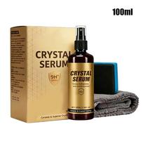 Ceramic Coating for Cars 100ml Detailing Agent Car Ceramic Coating Spray with Sponge and Cloth for Automotive Truck SUV Garage
