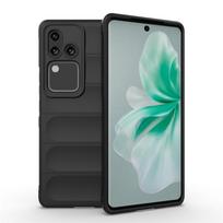 For Vivo V30 Case For Vivo V30 Cover Fundas Coque Soft Silicone Skin-Friendly TPU Protective Phone Back Bumper For Vivo V30 5G For Vivo V30 juoda