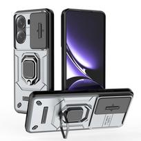For Poco X7 Pro Case Slide Windows Cover For Poco X7 Pro Coque Fundas Battle Ring Holder Push Lens Back Case Poco X7 Pro For Poco X7 Pro pilka spalva