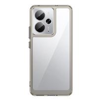For Realme 14T 5G Clear Case Realme 14T Cover Coque Funda Hard Translucent Soft Edge Shockproof Phone Bumper Realme 14T For Realme14T&realme 14T 5G pilka spalva