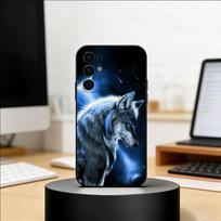 Wolf Animals Cool Phone Case For Samsung S25,S24,S21,S22,S23,S30,Ultra,S20,Plus,Fe,Soft Silicone Black Cover Samsung S22ULTRA5G
