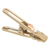 260A Brass Grounding Work Clamp Electric Argon Arc Welding Pliers A Shape Earth Wire Clamp Grounding Work Clamp