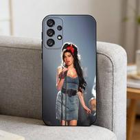 Singer A-Amy W-Winehouse    Phone Case For Samsung S25,S24,S21,S22,S23,S30,Ultra,S20,Plus,Fe,Note,10,9,5G Black Cover Samsung S24ULTRA