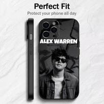 Vintage A-Alex W-Warren Ordinary Phone Case For iPhone17,16,15,14,13,12 Plus,Max Soft Silicone Black Cover iPhone13