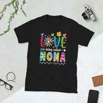 Nona Grandma Appreciation Grandmother s T Shirt S įvairiaspalvis
