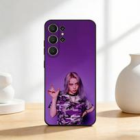 Lovely B-Billie Eilish Singer Phone Case For Samsung S26,S25,S24,S21,S22,S23,S30,Ultra,S20,FE,Lite,10,9,Black Cover Samsung S20fe