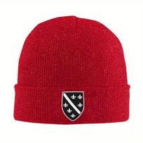 Bosnia BiH BosniaHerzegovina Original Crest Beanie Winter Hats Knitted Cap Daily Baseball Cap