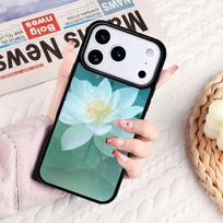 Lotus Flower Phone Case For IPhone 17 16e 15 14 13 12 11 Pro Max Air Mini Soft Protective Cover iPhone 16 Pro