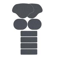 8pcs/set Sneakers Heel Repair Shoe Side Damage Lining Patch Sticker Shoe Heel Wear Repair Patch Suitable Heel Protector Stickers tamsiai pilka spalva