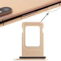SIM Card Tray for iPhone XR auksinė