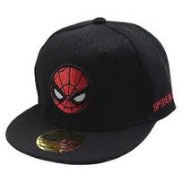 Spiderman snapback kepuraitė vaikams - Unisex - Reguliuojama superherojų kepuraitė Juoda