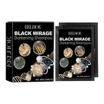Black Mirage Shampoo with Ginseng & Polygonum Multiflorum  Natural Darkening Hair Care for Healthy, Vibrant, and Youthful Hair | Regulates Melanin, No