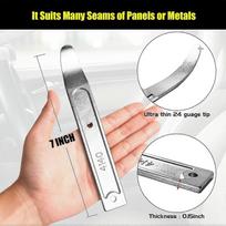 4140 Pry Tool, Pry Bar Trim Removal Tool Pry Tool, Pocket Mini Pry Bar, Door Panel Removal Tool, Removing Auto Trim Interior and Exterior Parts for Pl