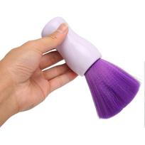Barber Brush Ergonomic Comfortable Handle Soft Bristles Compact Portable Neck Duster for Home Barber Shop