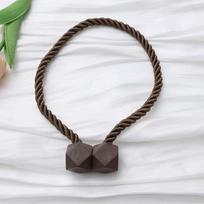 Magnetic Curtain Tiebacks with a Thicker Twist Rope and Strong Magnet Tieback Window Draperies Holders Decorative Drape Handmade