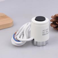 230V No Valve N58A Electric Thermal Actuator Radiator For Manifold Underfloor Heating Normally Open Thermostatic Valve one size