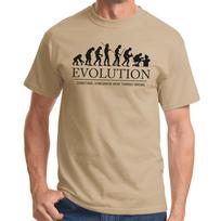 Evolution Nerd Geek Gamer Cult Sayings Gift Fun Funny Comedy T Shirt S įvairiaspalvis