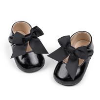 Baby Shoes with Velcro for Anti-slip Function - Learning Walking Shoes Insole Length  11cm juoda