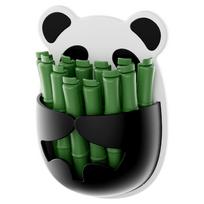 textureBag Sealer Clips 12PCS Cute Panda Food Clamps Heavy Duty Freshness Seal for Home Kitchen Snack Food Storage
