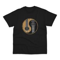 Acoustic Bass Guitar Classic Unisex T-Shirt S gray