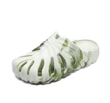 Monstera Slippers For Men Palm Tree Leaf Slippers Non Slip Beach Bathroom Slippers Tropical Leaf Flip-Flop Summer Pillow Slipper 35 smėlis