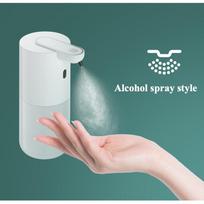 Automatinis indukcinis muilo dozatorius putplasčio plovimo telefonas išmanusis rankų plovimo muilo dozatorius alkoholio purškimo dozatoriaus plovimas Alcohol spray style balta