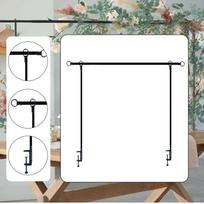 Wedding over The Table Rod Stand Balloon Flower Arch Support Display Adjustable Metal Desktop