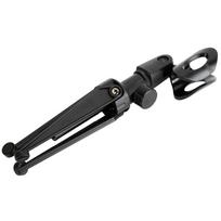 Durable ABS Table Tripod Stand Adjustable Desktop Mic Clamp Clip Holder for Microphone