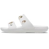 Crocs Minkštas padadas Patogūs lauko šlepetės Moteriškos šlepetės Baltos 207387-103 36-37