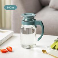 Kangxingda 800ml Glass Cold Water & Juice Pitcher - Set of 2
