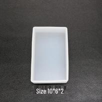 Rectangular Epoxy Resin Silicone Tray Mold