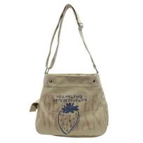 Cute strawberry printed messenger bag Korean girl heart ins shoulder bag soft face fashion commuter tote bag bags One size chaki