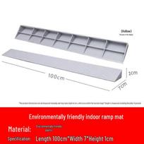 Nail-Free Indoor Slope Threshold Ramp for Sweeping Robot
