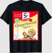Ginger Bread Spice Group Costume Family Matching Halloween T-Shirt S
