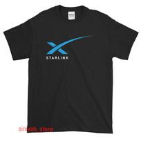 New Starlink internet service Logo Men's Funny T shirt USA Size S-XXL 2XL